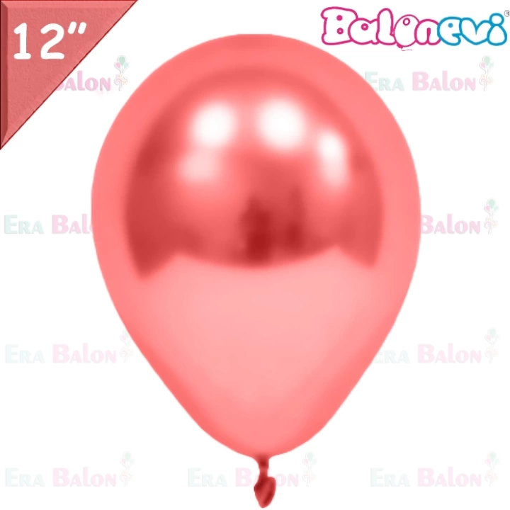 Krom 12  Balon Balonevi Kırmızı