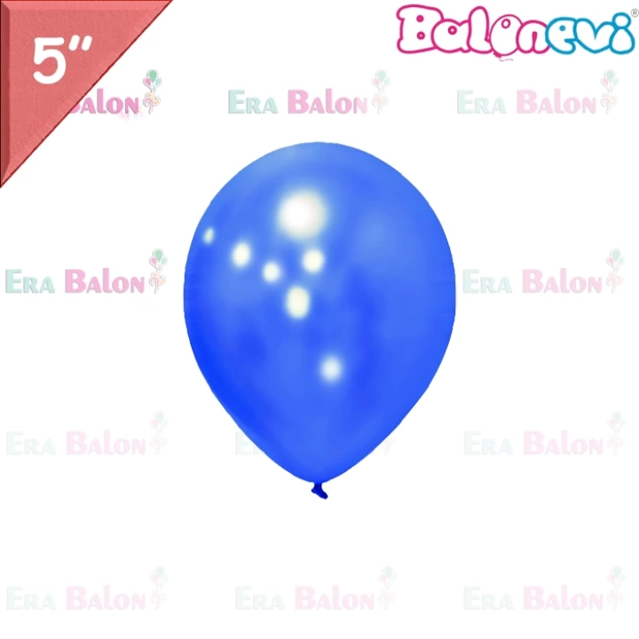 Metalik 05 Balon Balonevi Koyu Mavi