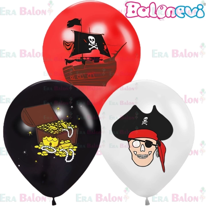 Hazır Baskı Balon (3+0) Balonevi Korsan