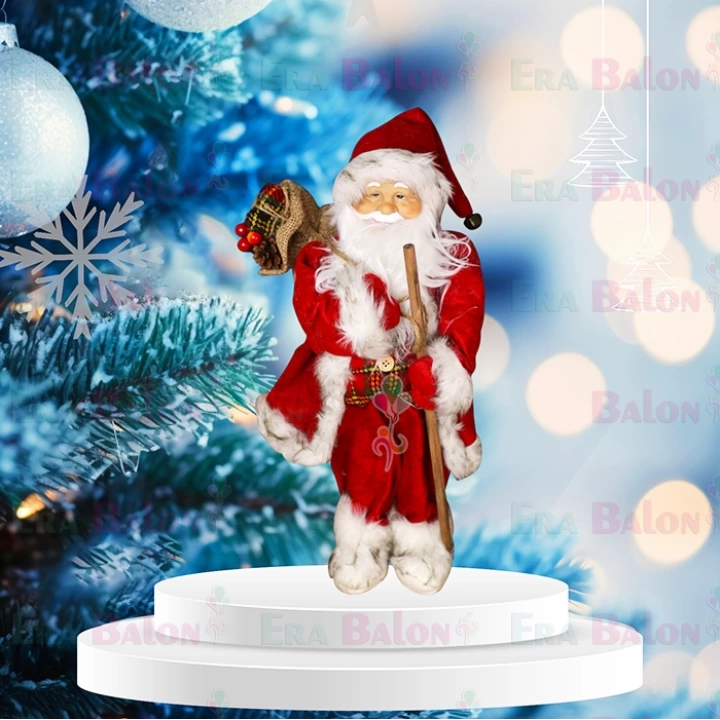 Dekor Noel Baba Kırmızı 45 Cm