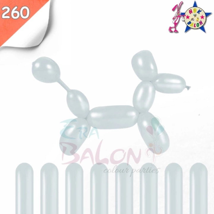 Sosis Balon 260lık Hbk Beyaz