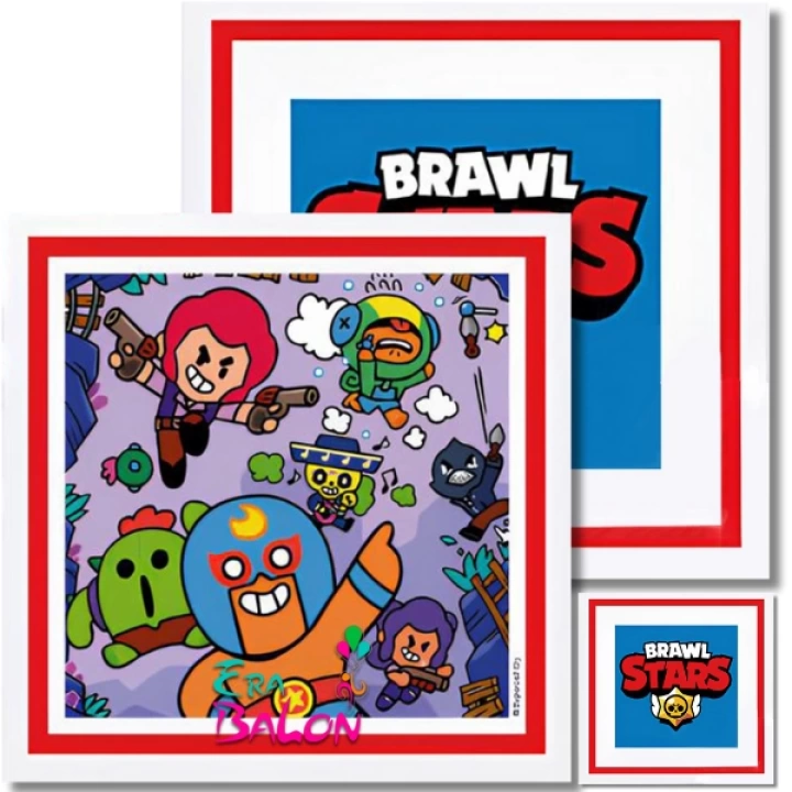 Peçete Lisanslı Brawl Stars 16lı