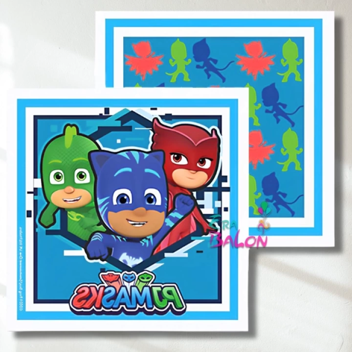 Peçete Lisanslı Pj Masks 16lı