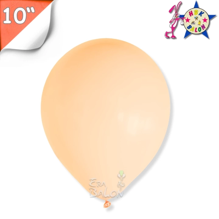 Pastel 10 Balon Hbk Somon