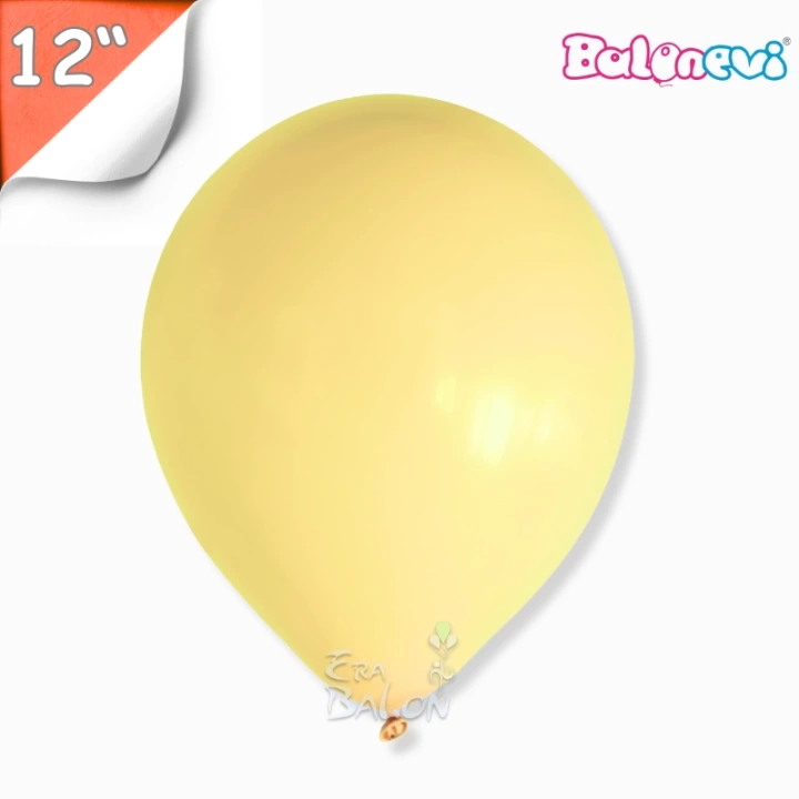 Pastel 12 Balon Balonevi Vanilya