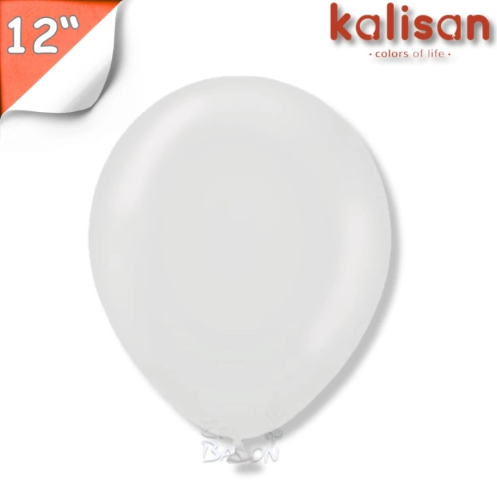 Pastel 12 Balon Kalisan Şeffaf (Transparent)