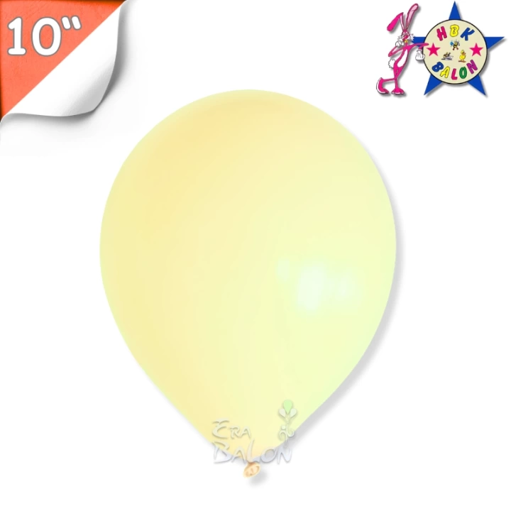 Makaron 10 Balon Hbk Sarı