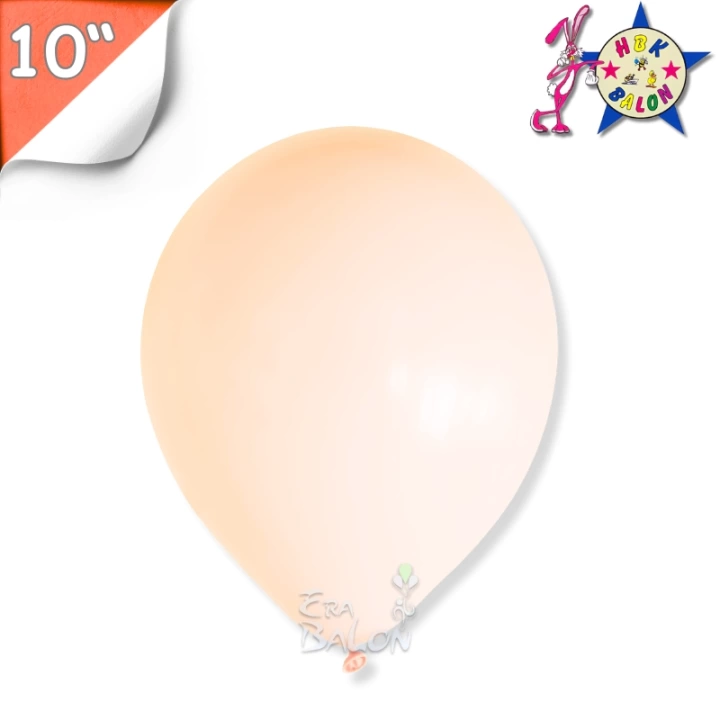 Makaron 10 Balon Hbk Turuncu