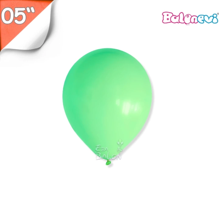 Pastel 05 Balon Balonevi Açık Yeşil