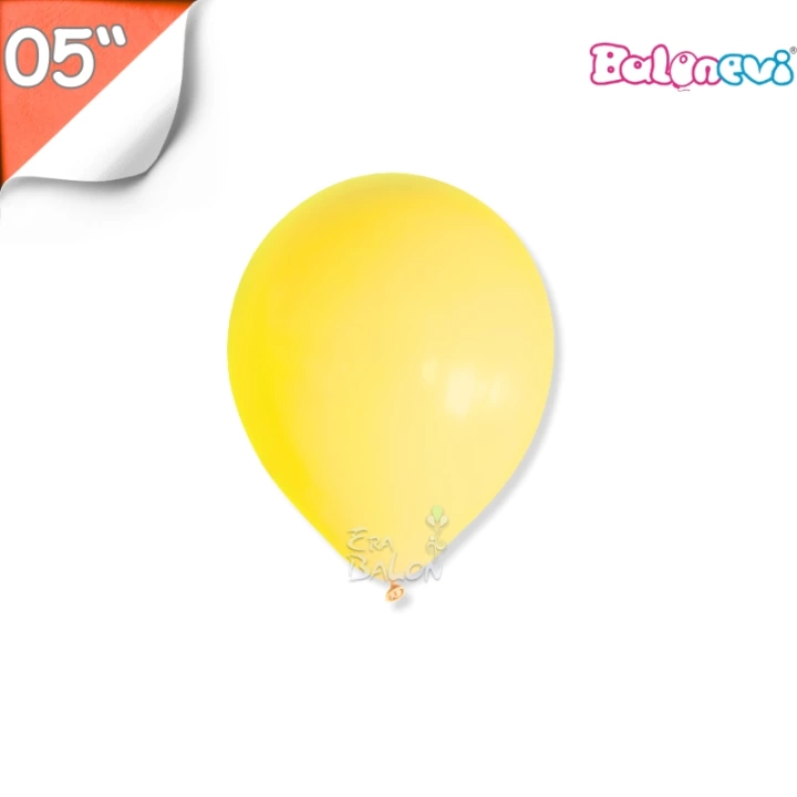 Pastel 05 Balon Balonevi Sarı