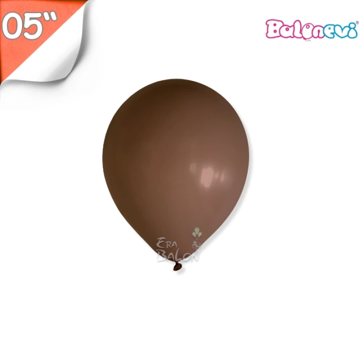 Pastel 05 Balon Balonevi Kahverengi