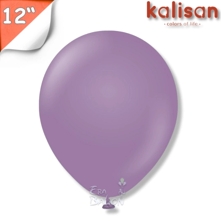 Retro 12 Balon Kalisan Lavanta (Lavender)