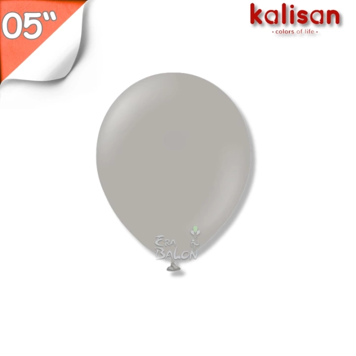 Pastel 05 Balon Kalisan Gri (Grey)