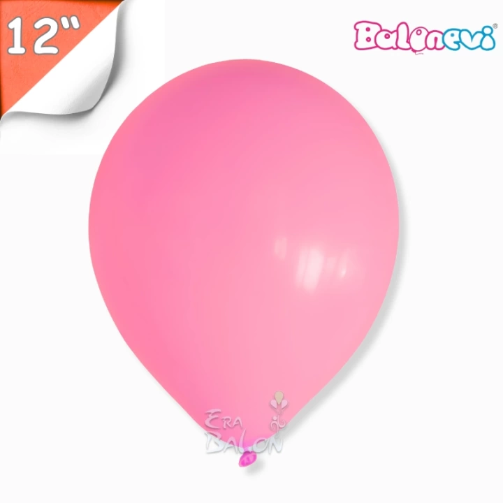 Pastel 12 Balon Balonevi Pembe