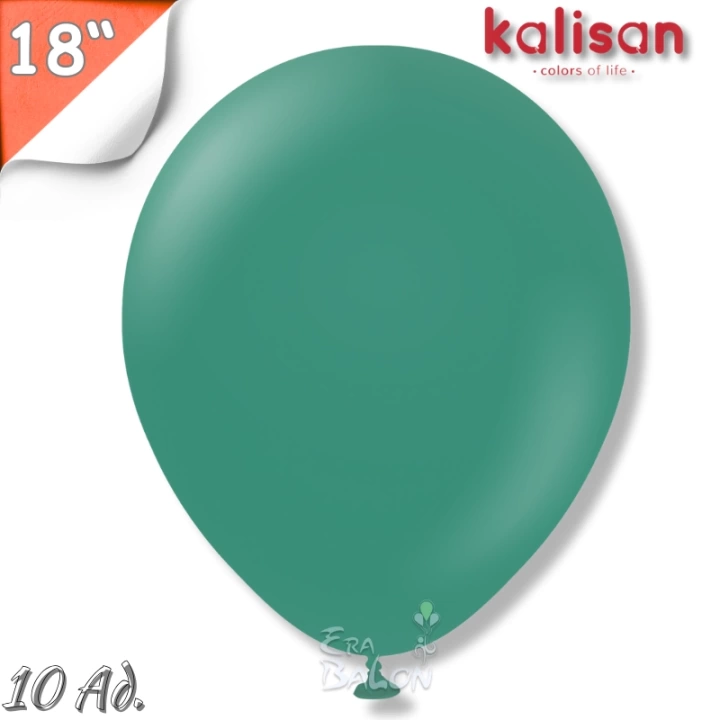 Retro 18 Balon Jumbo Kalisan Ada Çayı 10lu (Sage)