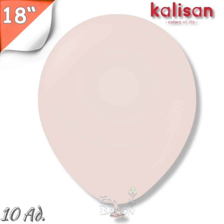 Retro 18 Balon Jumbo Kalisan Deniz Kumu 10lu (White Sand)