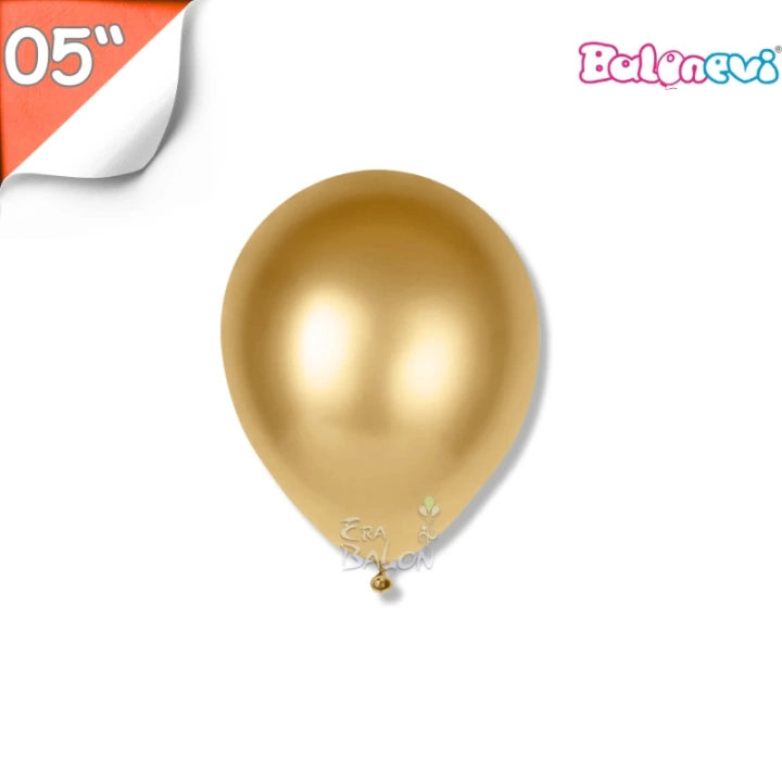 Metalik 05 Balon Balonevi Altın