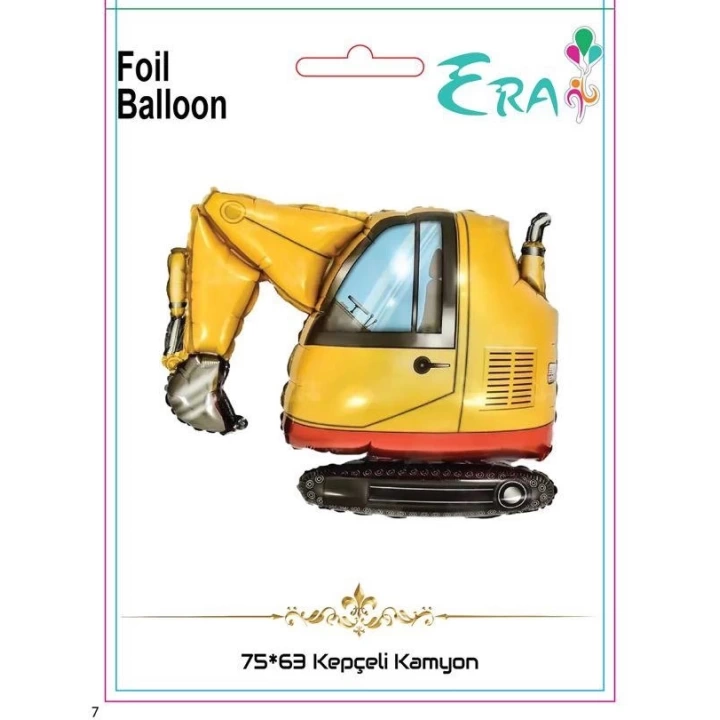 Folyo Balon Era Çin 75*63 Cm Kepçeli Kamyon