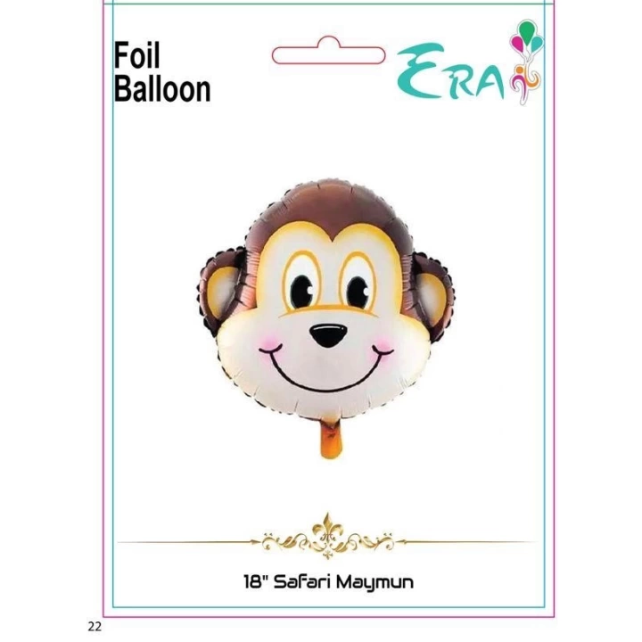 Folyo Balon Era Çin 18 Safari Maymun