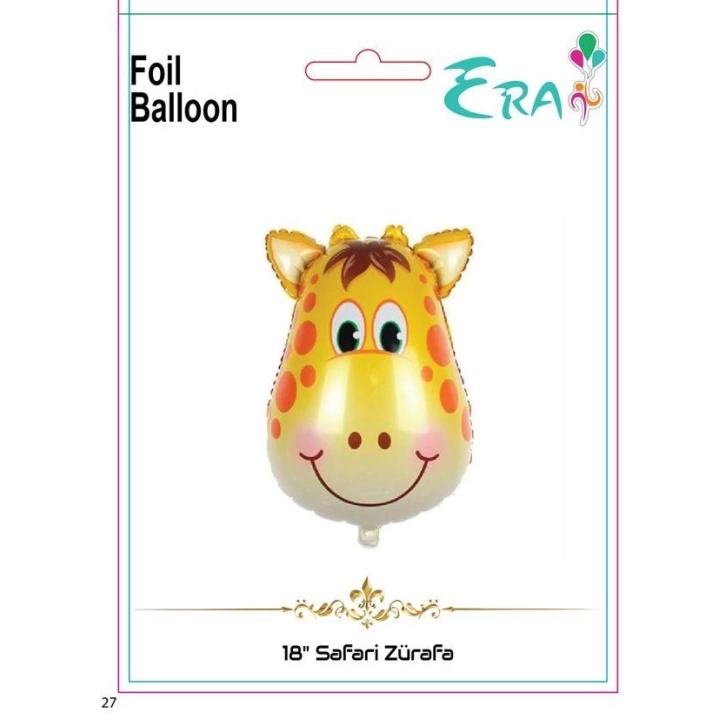 Folyo Balon Era Çin 18 Safari Zürafa