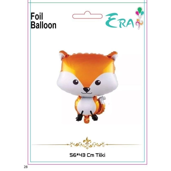 Folyo Balon Era Çin 56*43 Cm Tilki