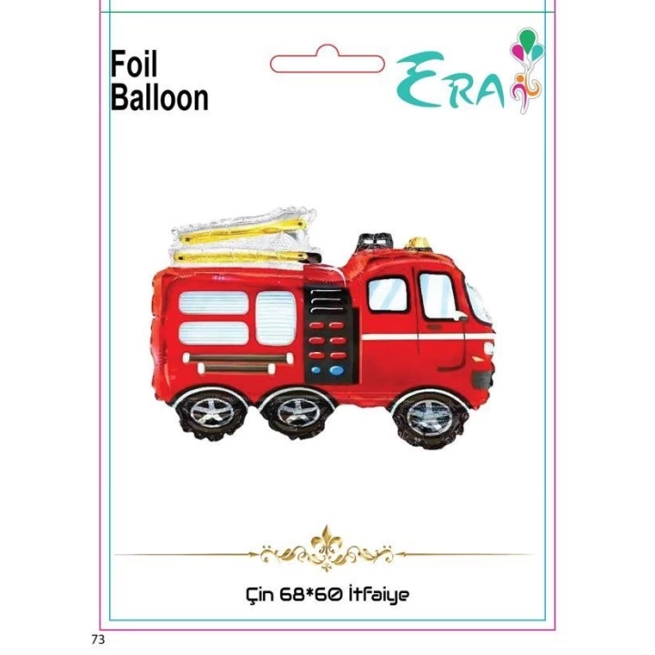 Folyo Balon Era Çin 68*60 Cm İtfaiye