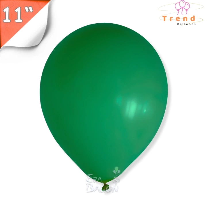 Pastel 11 Balon Trend Koyu Yeşil