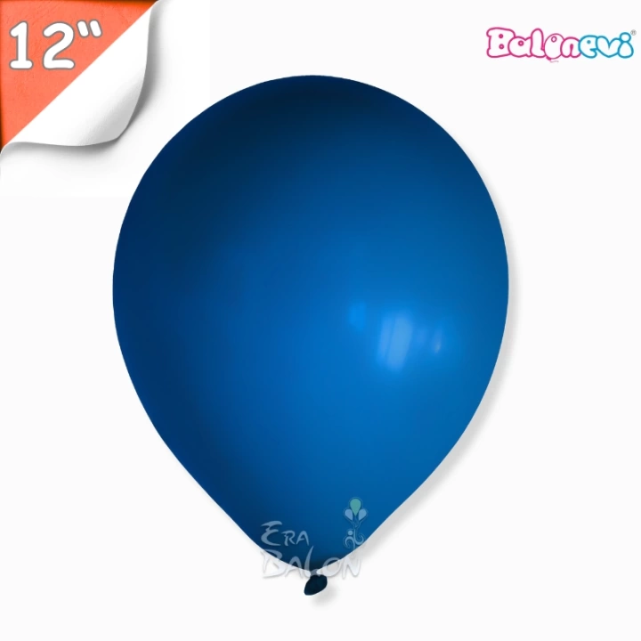 Pastel 12 Balon Balonevi Lacivert