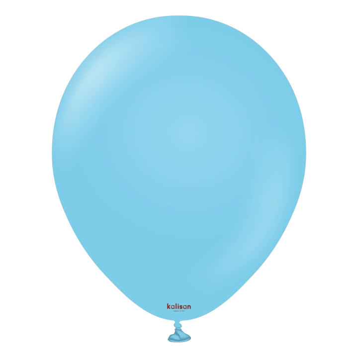 Pastel 18 Balon Jumbo Kalisan Açık Mavi 10lu (Baby Blue)