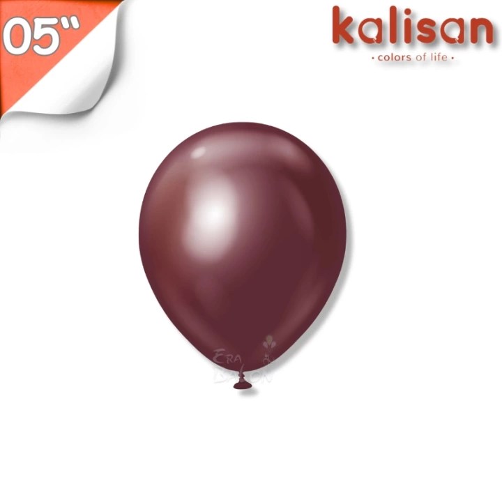 Krom 05 Balon Kalisan 100lü Bordo (Burgundy)