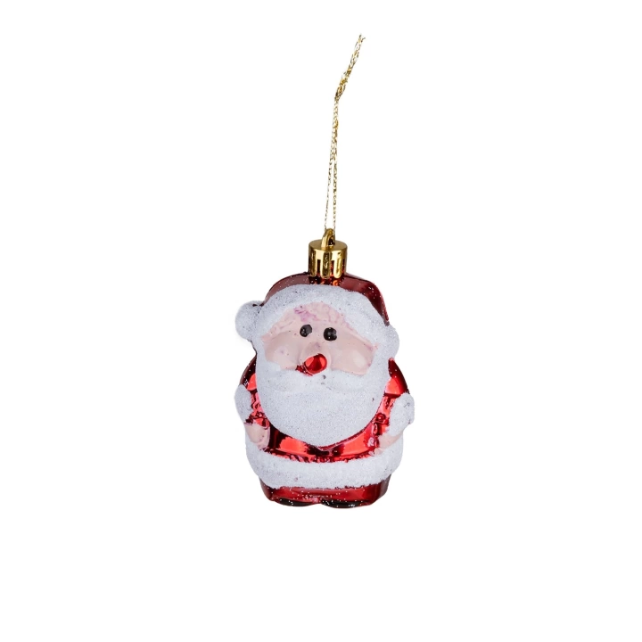 Yılbaşı Süsü Noel Baba 8 Cm 4lü