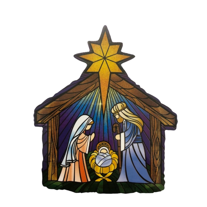 Folyo Balon Grabo 27 P. Nativity Holographic