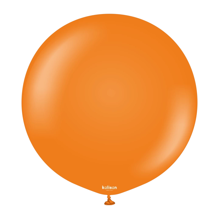 Pastel 24 Balon Jumbo Kalisan Turuncu (Orange) 2li