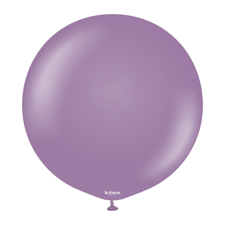 Retro 24 Balon Jumbo Kalisan Lavanta (Lavender) 2li