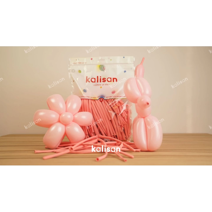 Sosis Balon 260lık Kalisan Makaron Pembe