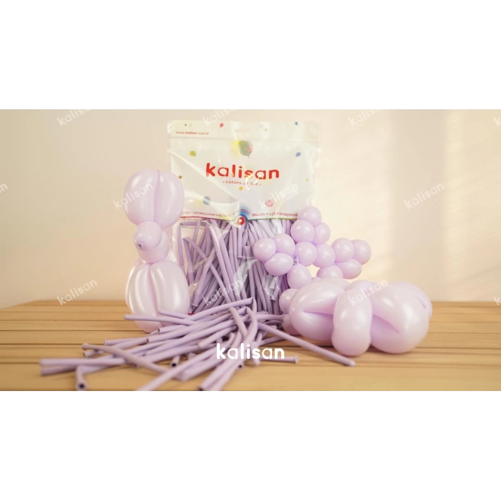 Sosis Balon 260lık Kalisan Makaron Lila