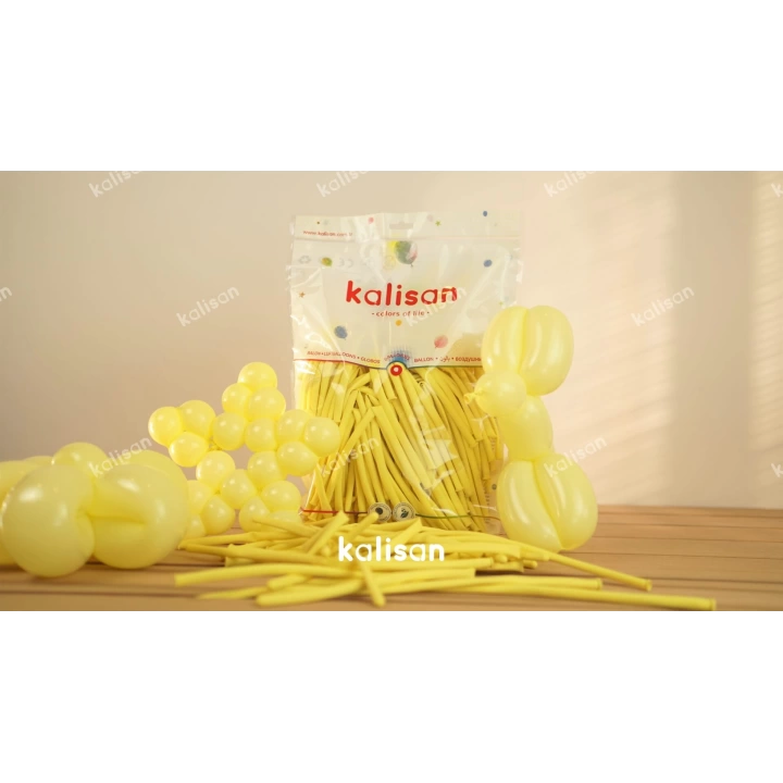 Sosis Balon 260lık Kalisan Makaron Sarı