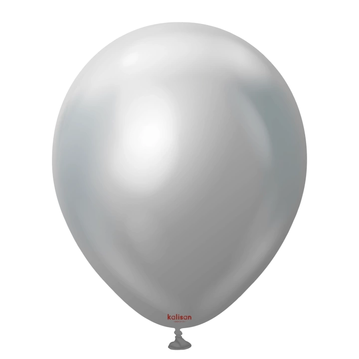 Krom 18 Kalisan Balon Gümüş 10lu (Silver)