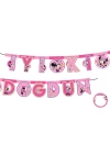 Banner Lisanslı İyi Ki Doğdun Minnie Happy Helpers