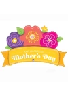 Folyo Balon Grabo 45 Amazıng Moms Day Banner