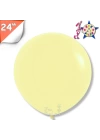 Makaron 24 Balon Jumbo HBK Sarı 3LÜ