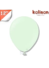 Makaron 12 Balon Kalisan Solgun Yeşil (Macaron Pale Green)