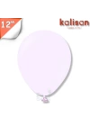 Makaron 12 Balon Kalisan Solgun Lila (Macaron Pale Lilac)