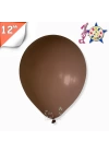 Pastel 12 Balon Hbk Çikolata Kahve