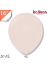 Retro 18 Balon Jumbo Kalisan Deniz Kumu 10lu (White Sand)