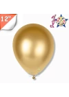 Metalik 12 Balon Hbk Altın