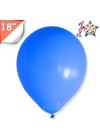 Pastel 18 Balon Jumbo Hbk Koyu Mavi 10lu