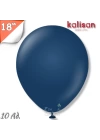 Pastel 18 Balon Jumbo Kalisan Gece Mavisi 10lu (Navy)