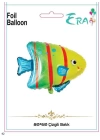 Folyo Balon Era Çin 80*60 Cm Çizgili Balık