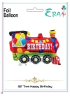 Folyo Balon Era Çin 32 Tren Happy Bırthday